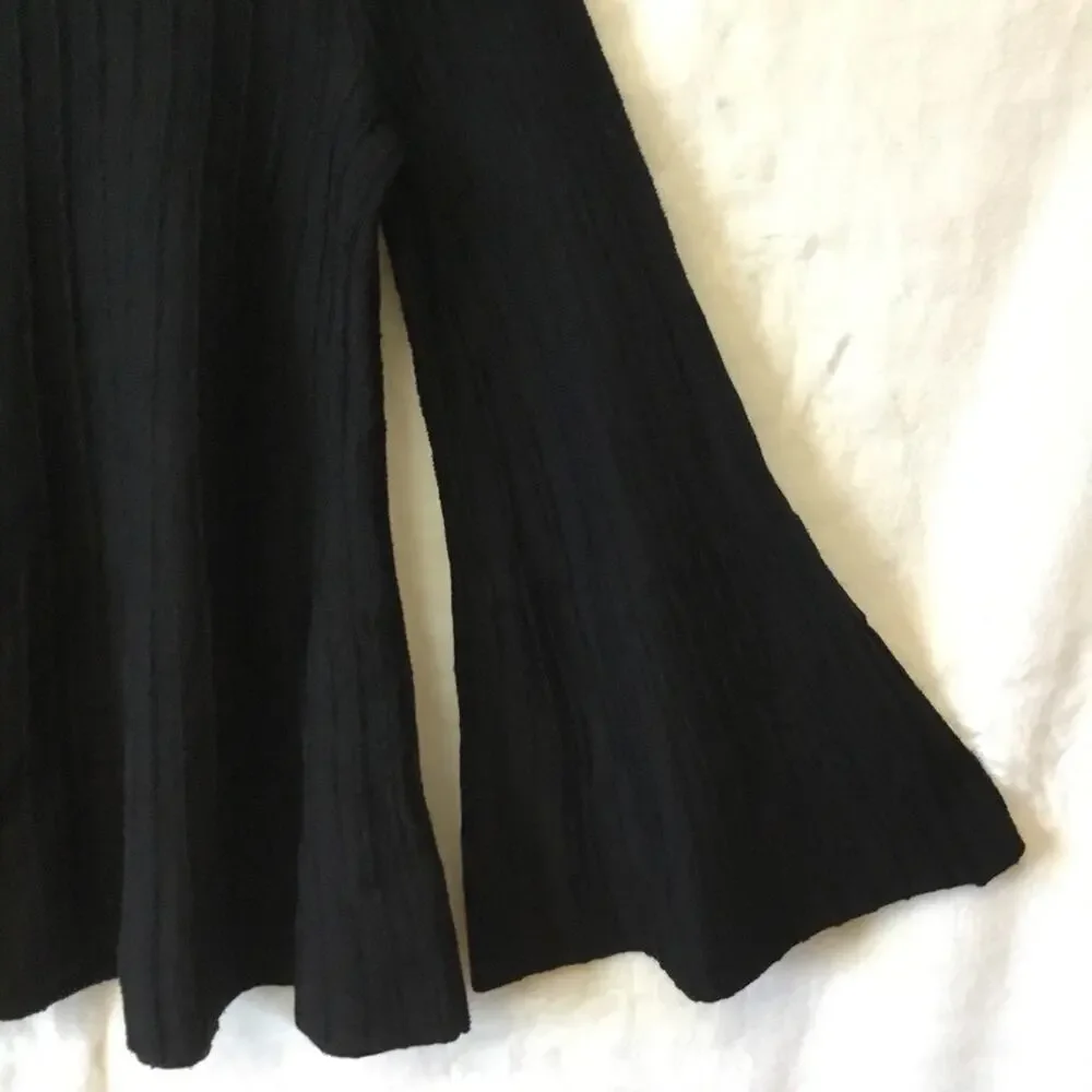 COS Black Wool Texture Stripe Sweater - Picture 12 of 16